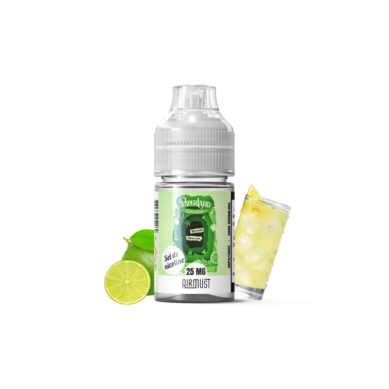 Green Fizz 50mg 30ml Paperland Salt by Airmust
