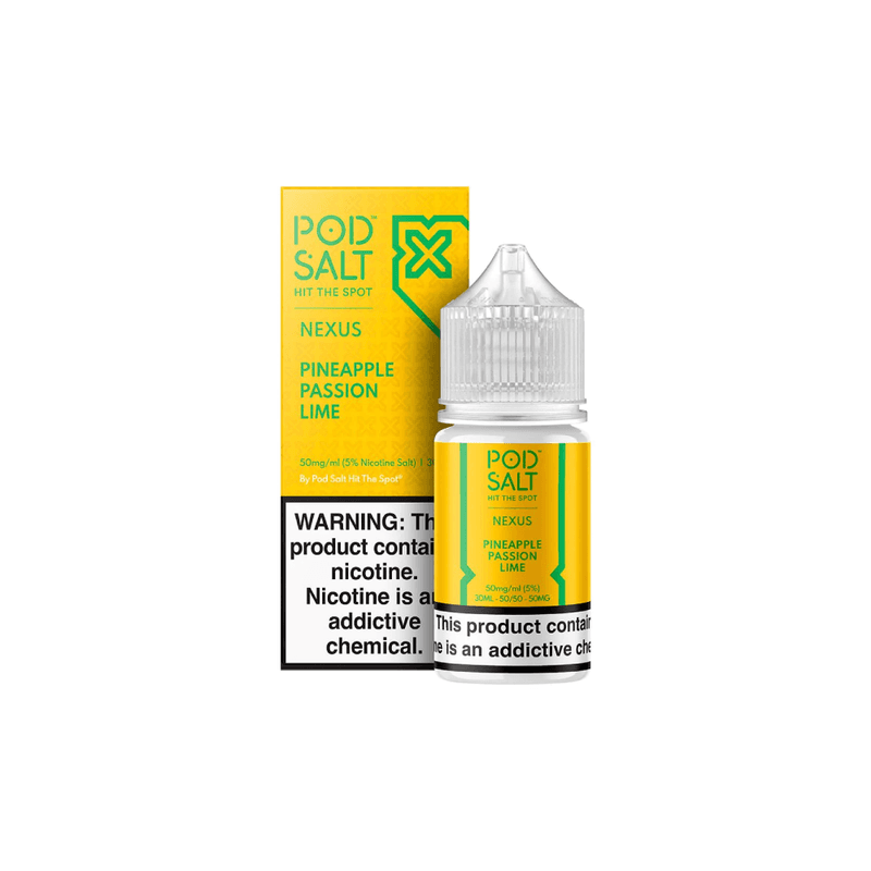 Pineapple Passion Lime 50mg 30ml Nexus by Pod Salt
