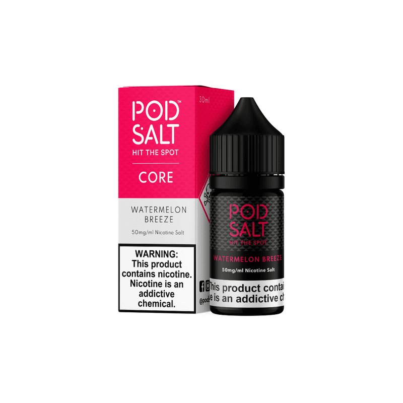 Watermelon Breeze 25mg 30ml Pod Salt