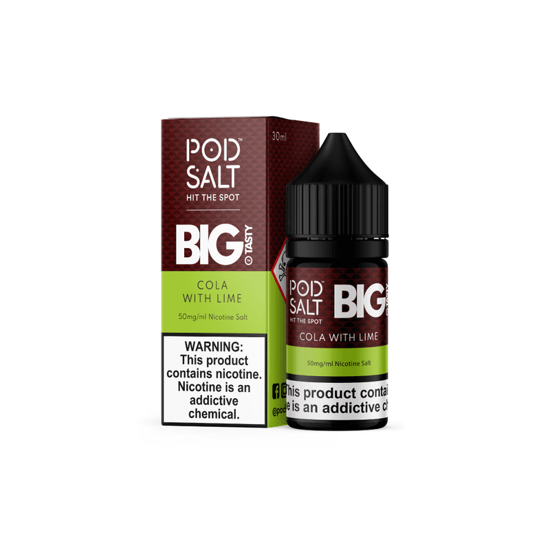 Cola With Lime 25mg 30ml Pod Salt