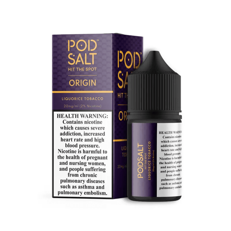 Liquor Tobacco 25mg 30ml Pod Salt