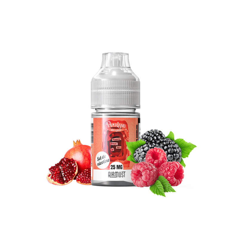Red Lover 50mg 30ml Paperland Salt by Airmust