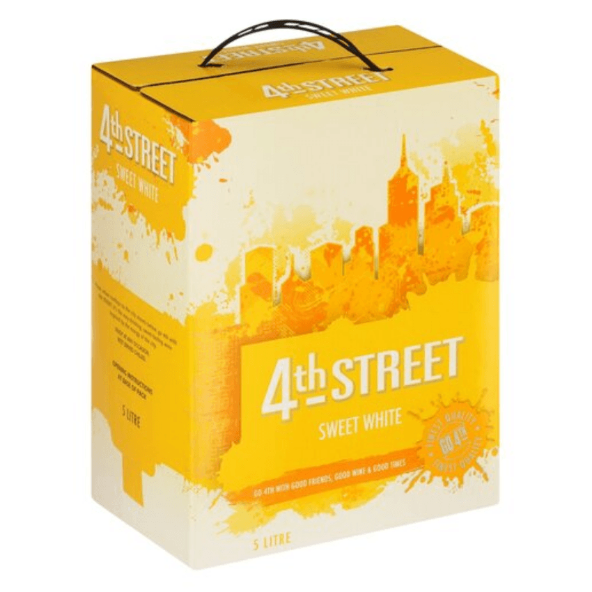 4Th Street Sweet Natural White Wine 5L
