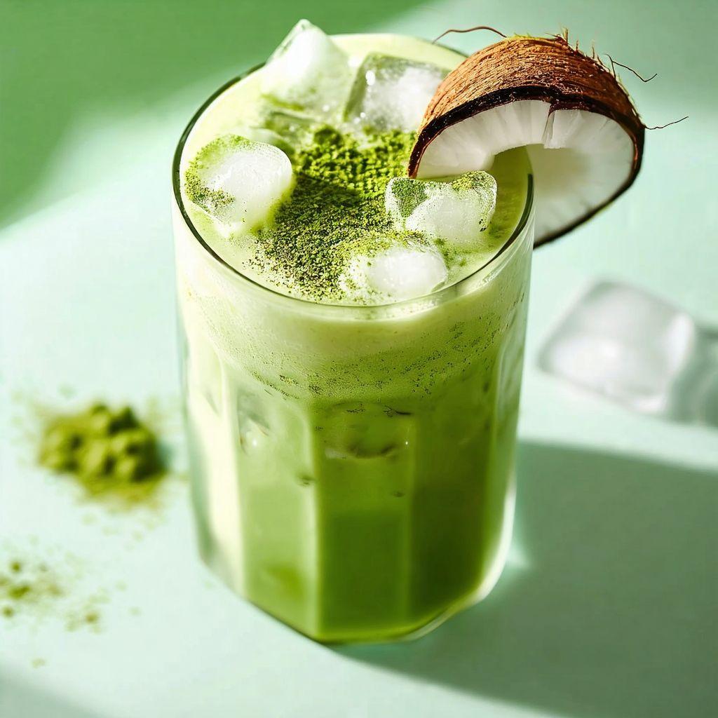 Iced Matcha Coconut