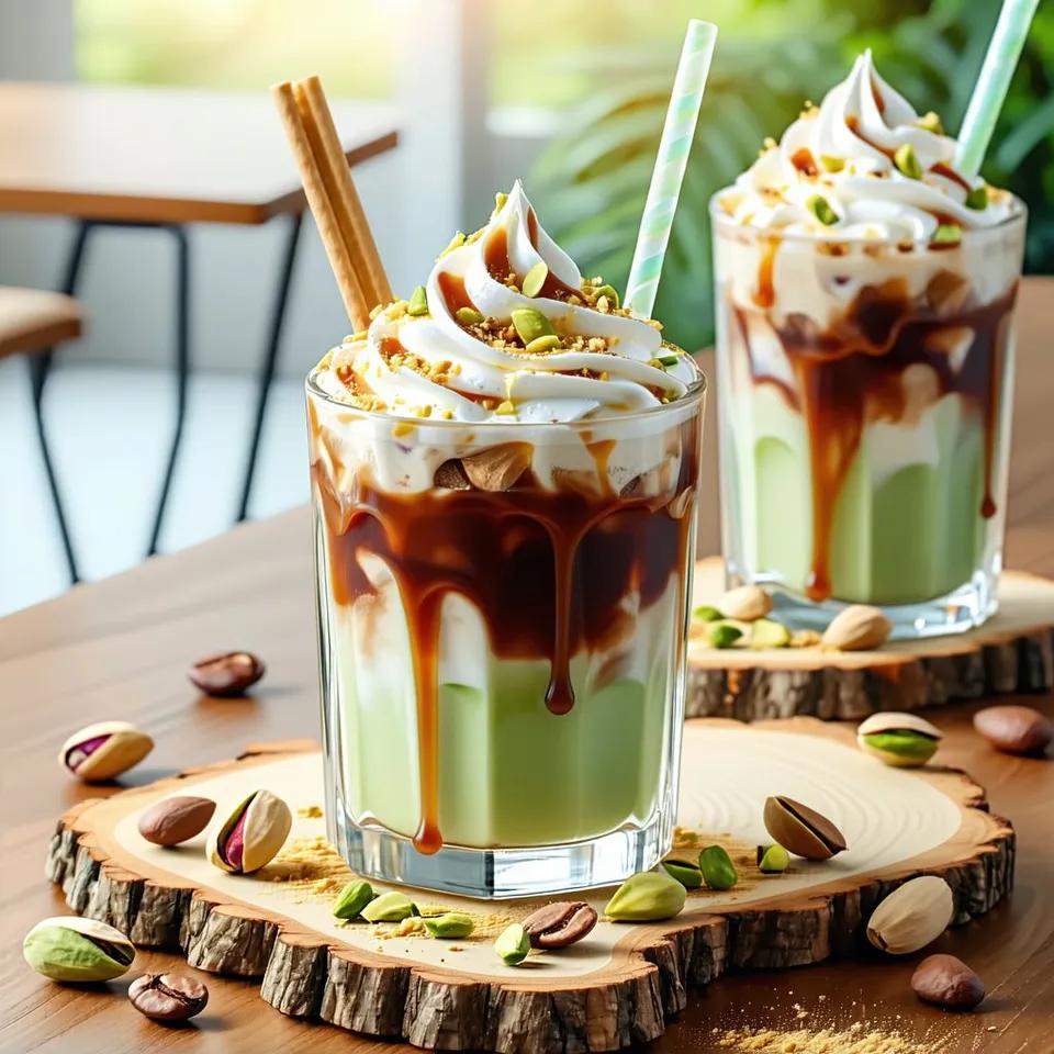 Iced Pistachio Mocha