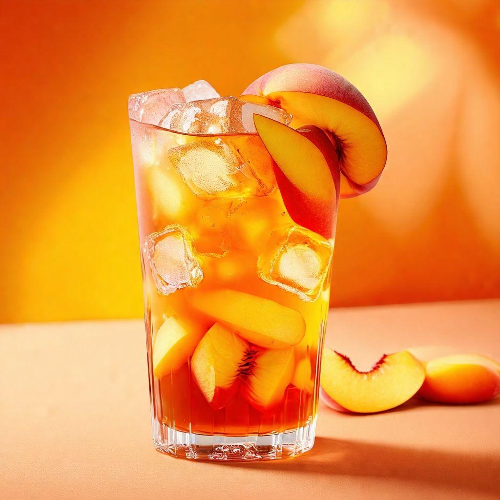 Iced tea peche