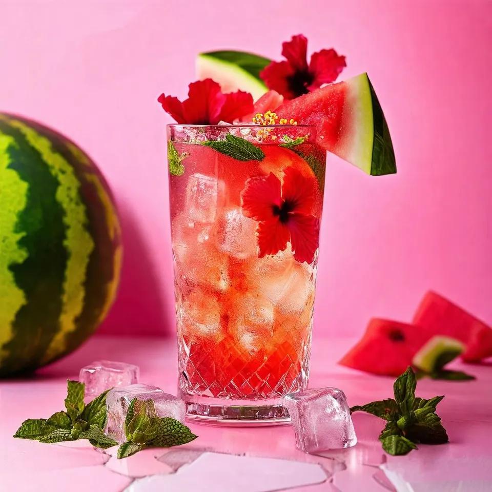 iced tea pastèque
