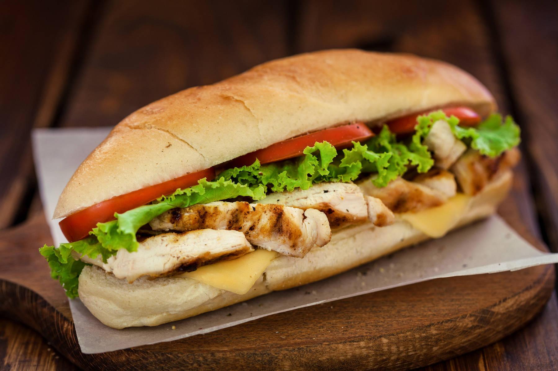 Chicken Paned Sandwich