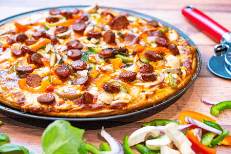 Pizza Merguez