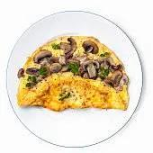 Omelette Champignons Thon