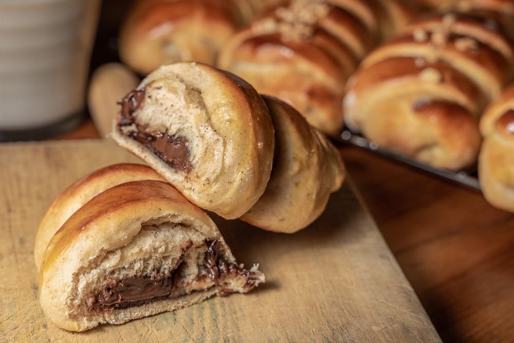Brioche Fourré Au Chocolat