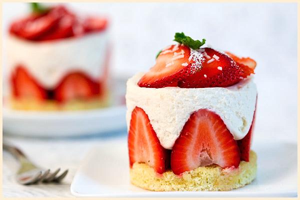Mini Fraisier