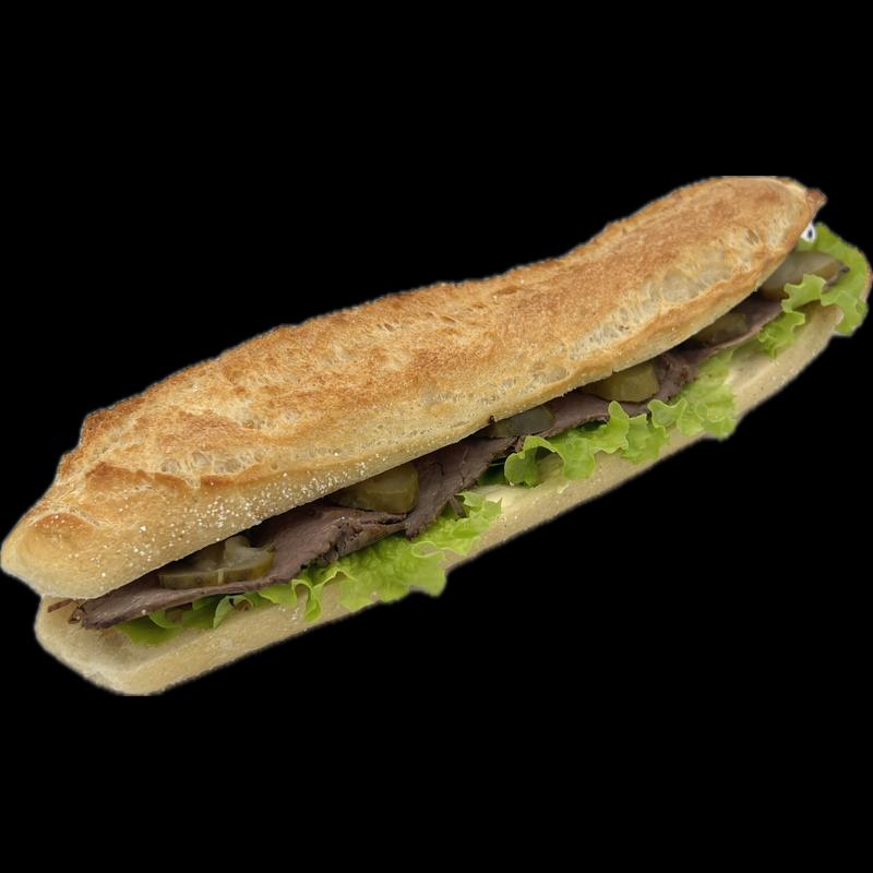 Sandwich Viande Sauce Fromagére