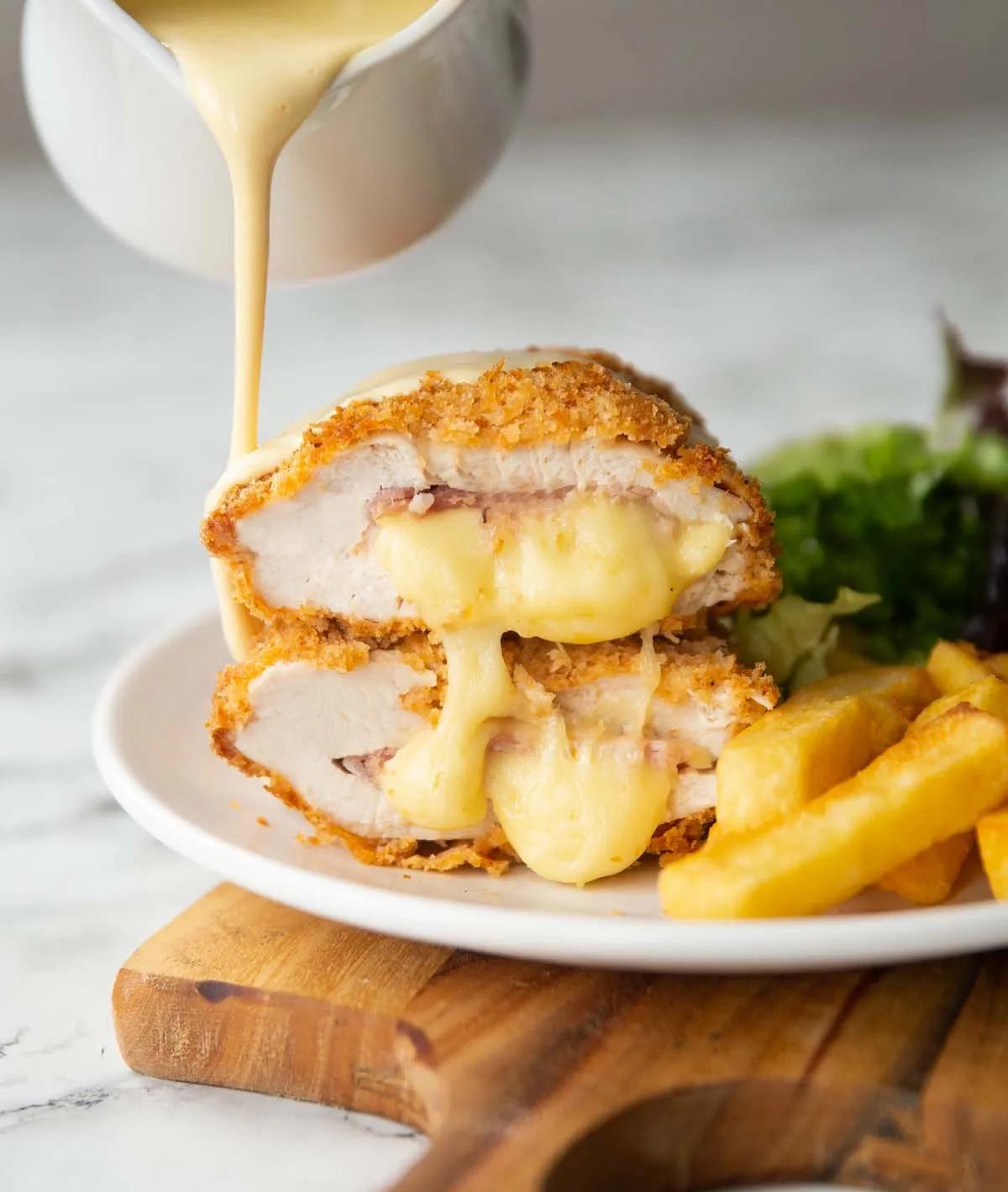 Plat Cordon Bleu À La Créme