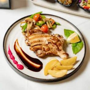 Cuisse De Poulet Grillé