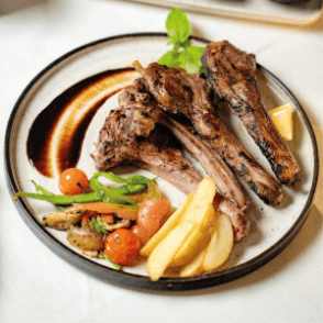 Plat Côtelette Agneau