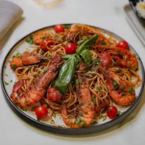 Pates Aux Crevettes