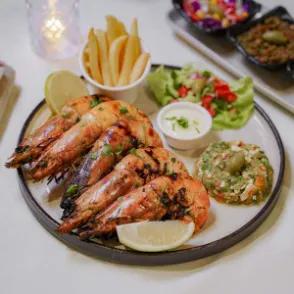 Crevettes Grillées