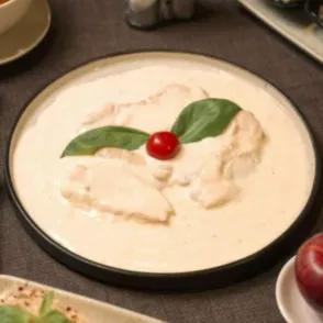 Escalope sauce blanche aux champignons