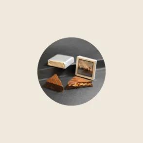 Une pièce - Chocolat Croquant Noir