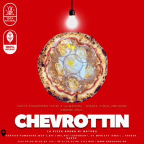 Pizza Chevrottin