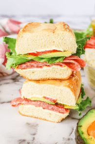 Sandwich Salami Fromage