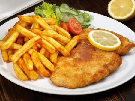 Plat Escalope Panée