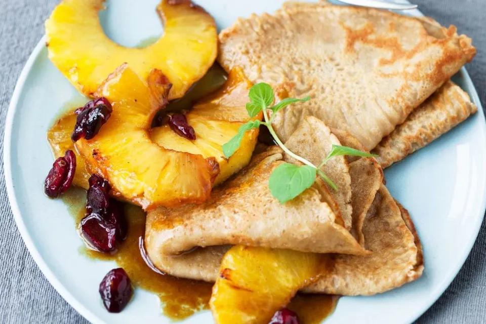 Crêpe Nutella Ananas