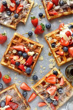 Gaufre aux Fruits