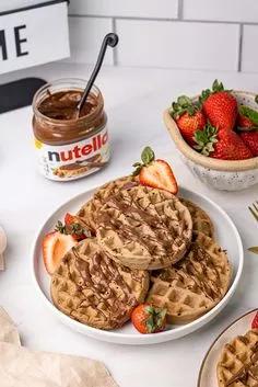Gaufre Nutella Fraise