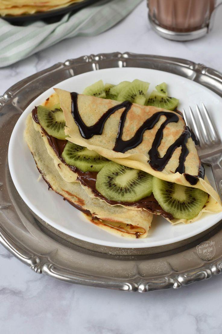 Crêpe Nutella Kiwi