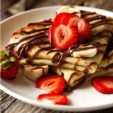 Crêpe Nutella Banane Fraise