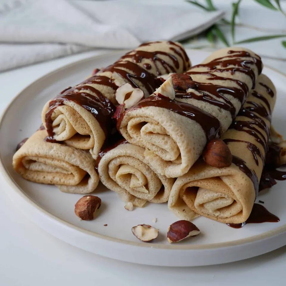 Crêpe les tranche banane fraise 