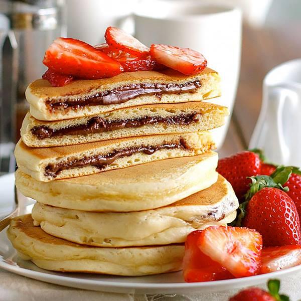 Pancake Fraise Nutella