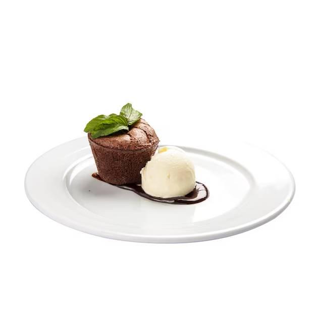 Fondant avec Boule de Glace