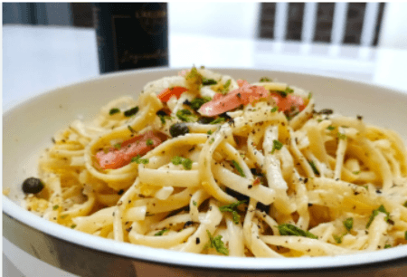 Linguines au Saumon