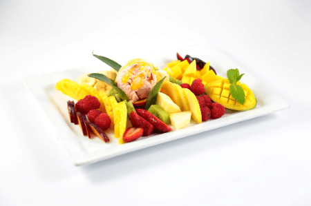 Assiettes de Fruits