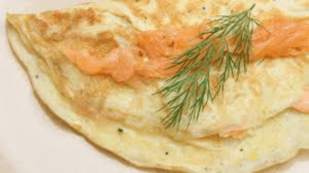 Omelette au Saumon