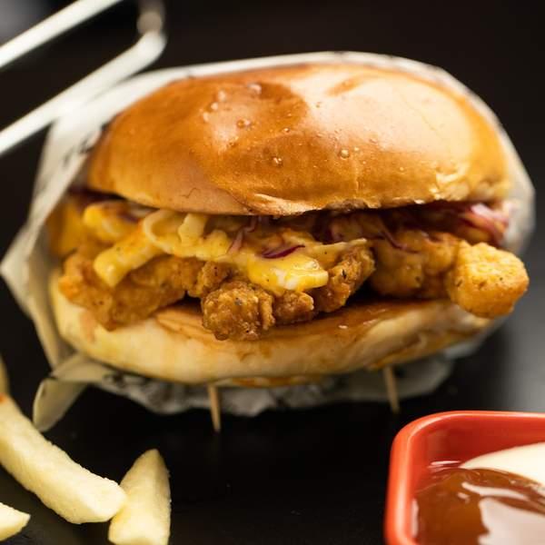 Burger Hawaiian Chicken
