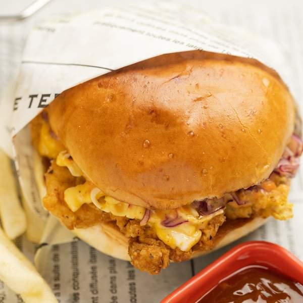 Burger Buffalo Chicken