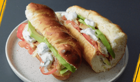 Sandwich Poulet Tartare