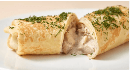 Crêpe Poulet au Fromage