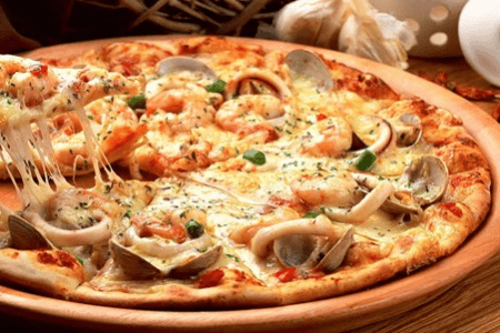 Pizza aux Fruits de Mer