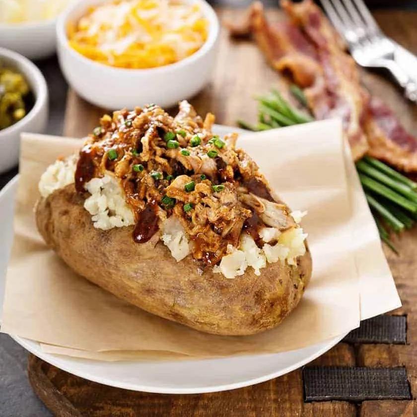 Baked Potato Poulet