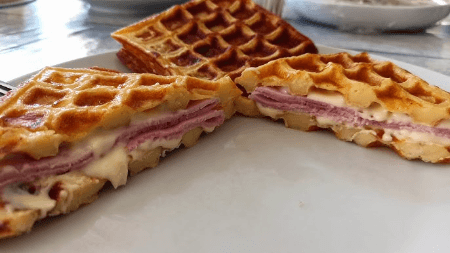 Gaufre Jambon