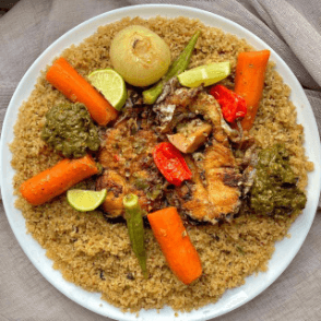 Thiebou Dieune Blanc