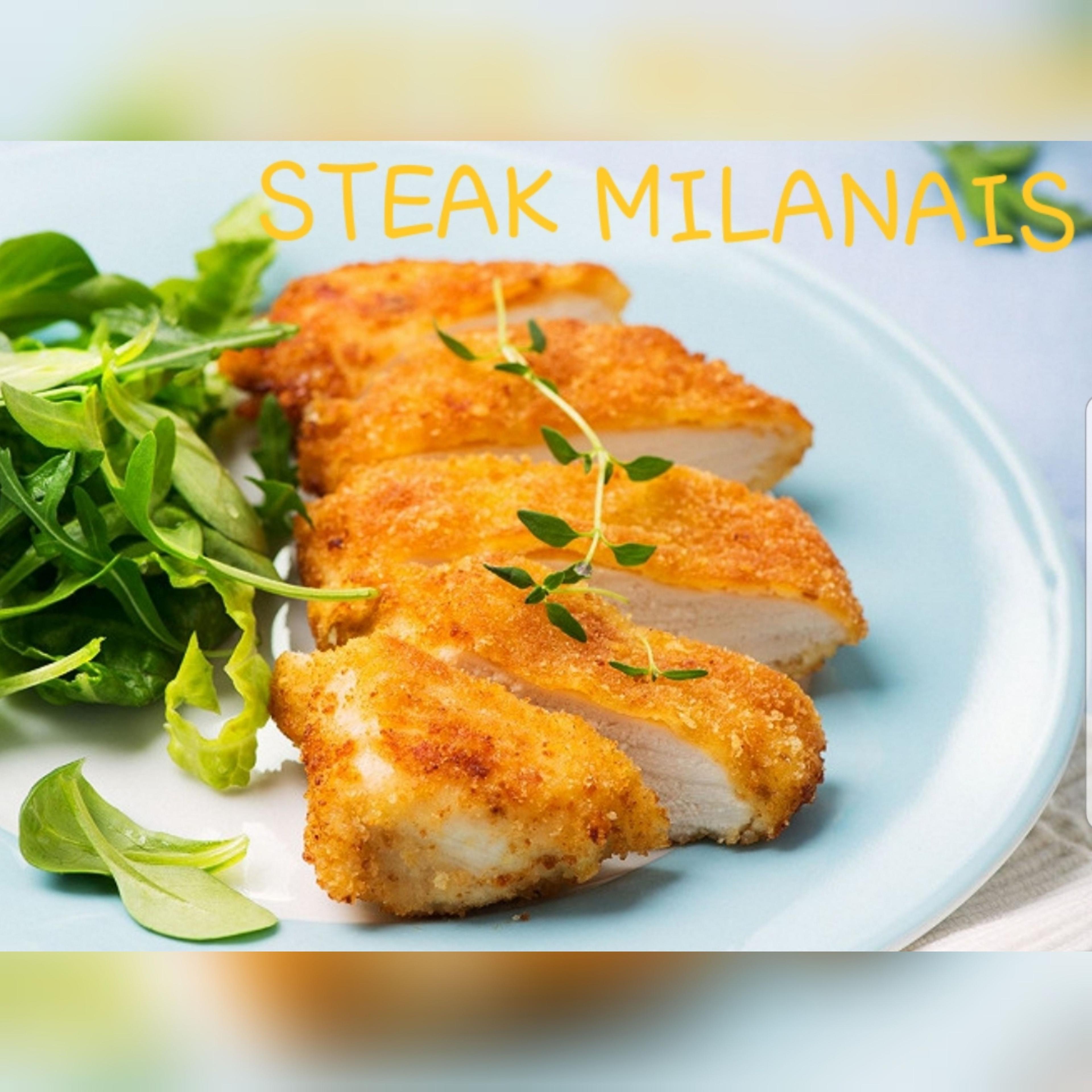 STEAK POULET MILANAISE