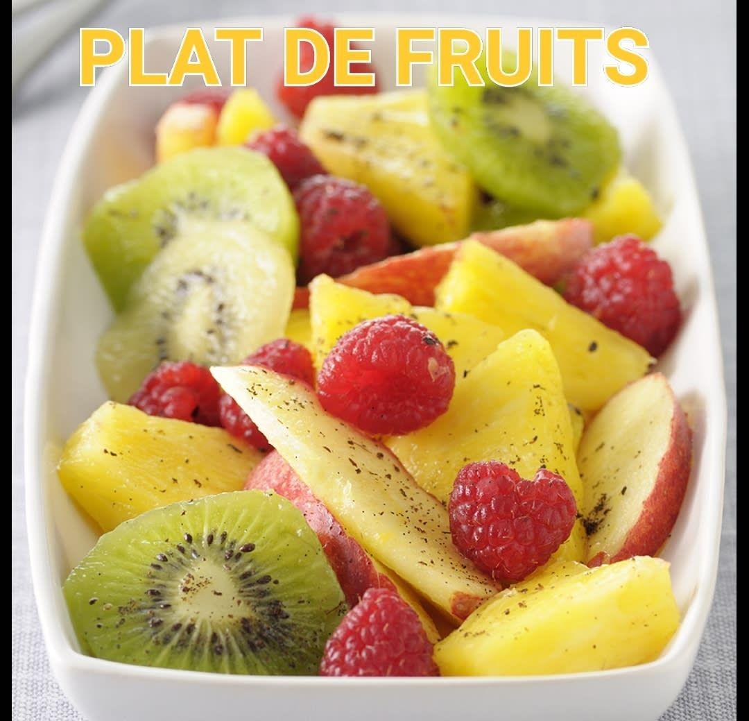 Plats de Fruits