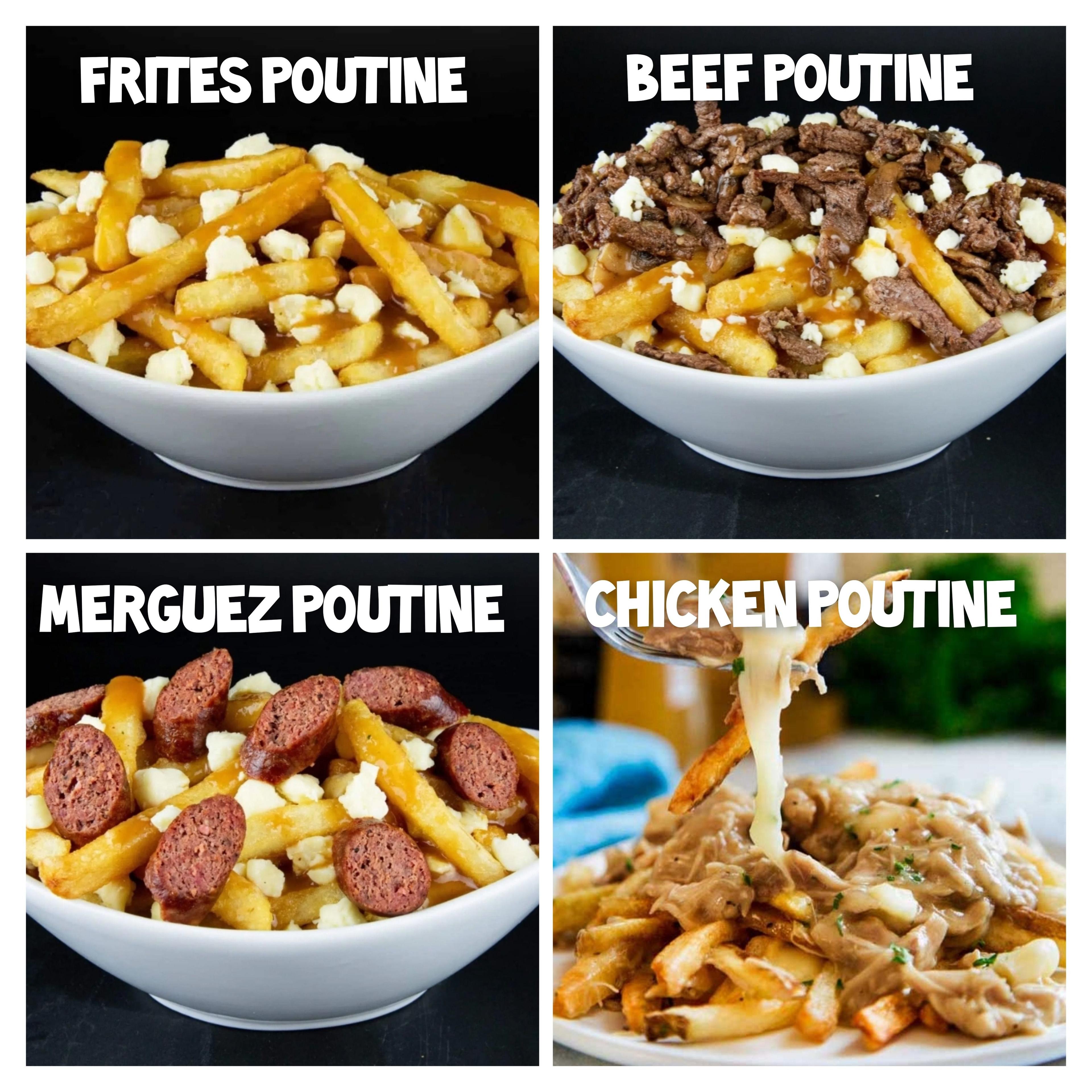 CHICKEN poutine