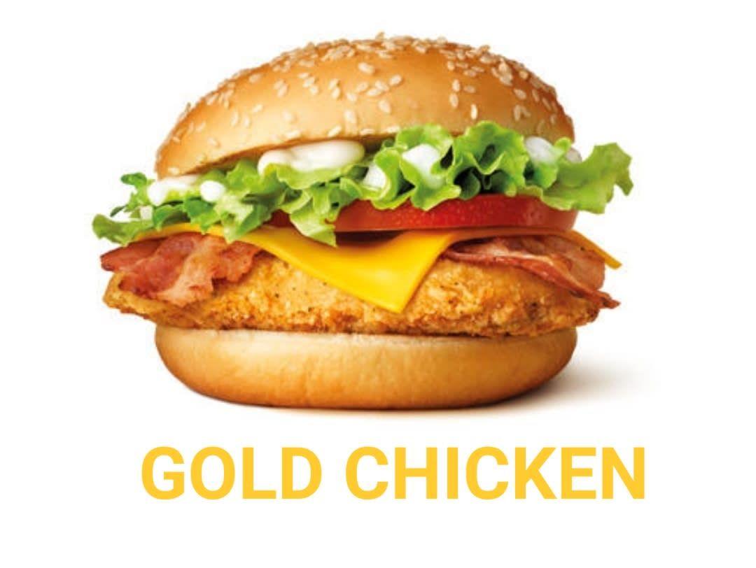 Gold Chicken Burger